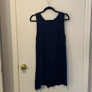 Navy sheath dress
